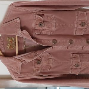 Plugg tan light brown corduroy blazer jacket